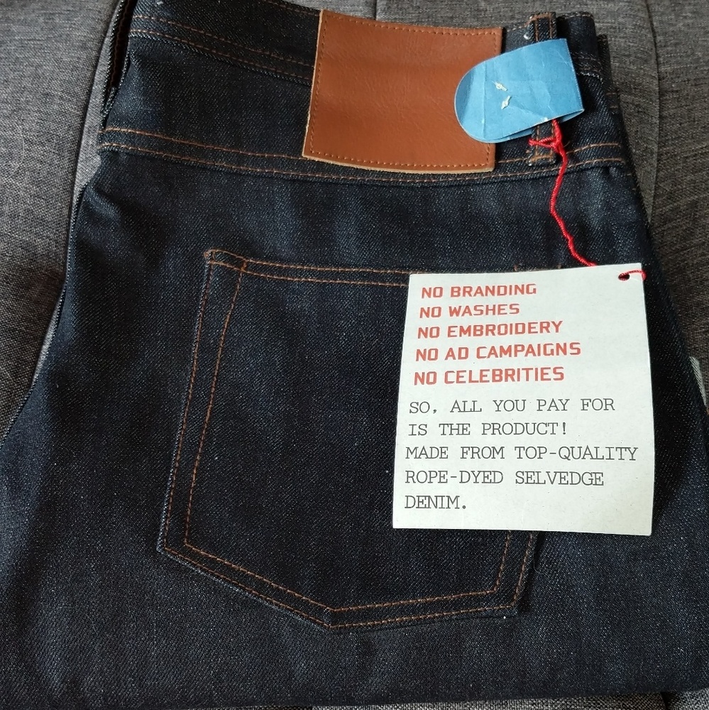 Unbranded Brand UB301 raw selvedge jeans
